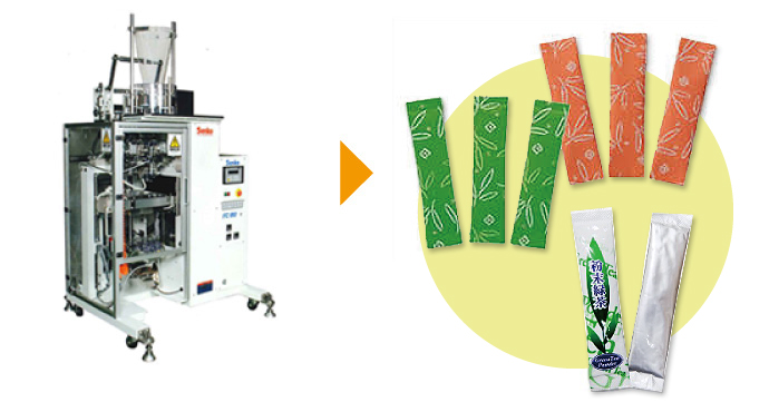 スティック自動充填梱包機