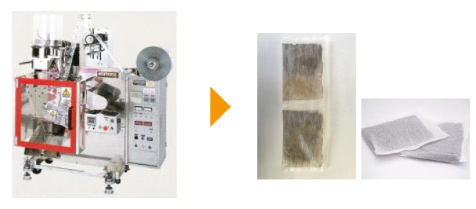 ティーバッグ梱包機